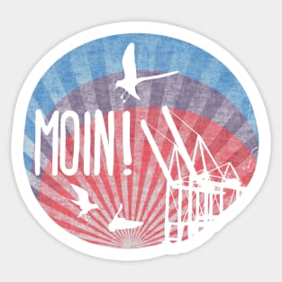Moin! or Good Morning! Ver 2 Sticker